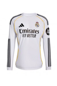 Fotbalové Dres Real Madrid Domácí Oblečení 2025-26 Dlouhý Rukáv